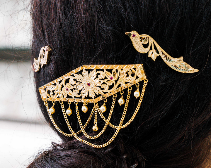 Women's 22K Hair clip