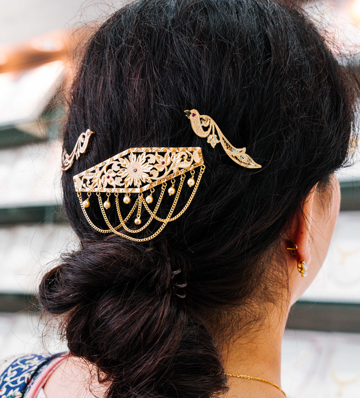 Women's 22K Hair clip