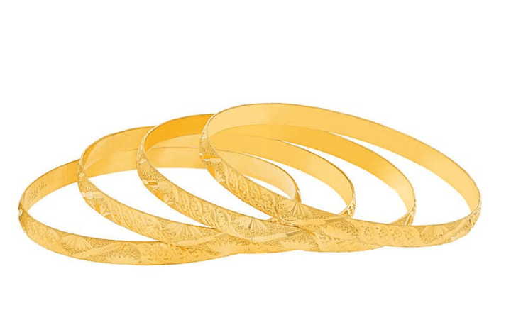 Engraved Everyday Bangles - Gobind Jewelers